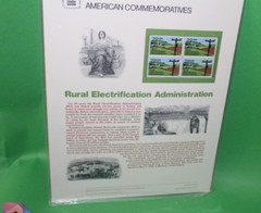 American Commemoratives Rural Electrification Admin USPS Stamps 242 May 11, 1985