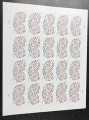 US 4765 «YES I DO» WEDDING FLOWERS 66C Sheet of 20 Stamps Mint Never Hinged