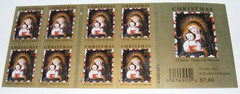 TWO x 20 = 40 of MADONNA & CHILD 39¢ US Christmas Stamps by I. Chacon Sc # 4100a