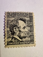 Abraham Lincoln 4C SCOTT Stamp Black #1282 16th President of the U.S.A. MNH UF