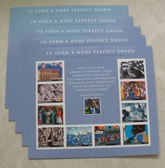 Five Sheets x 10 = 50 of TO FORM A MORE PERFECT UNION 37¢ US Stamps USA Sc# 3937