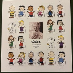 Charles Schulz Peanuts 2022 FOREVER Postage STAMPS Charlie Brown PEANUTS SNOOPY