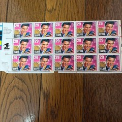 Elvis Presley stamp set of 15, 29 cents each