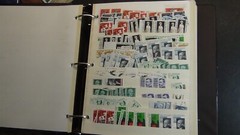 Stampsweis USA Face accumulation in 3 volume stock est 1000s or so stamps