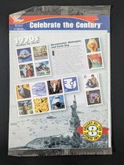 New Unopened CELEBRATE THE CENTURY 1900-1990 Complete 10 Sheet Set US Stamps USA