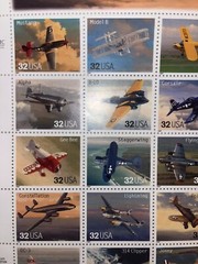 US SCOTT 3142 PANE OF 20 CLASSIC AMERICAN AIRCRAFT STAMPS 32 CENT FACE MNH