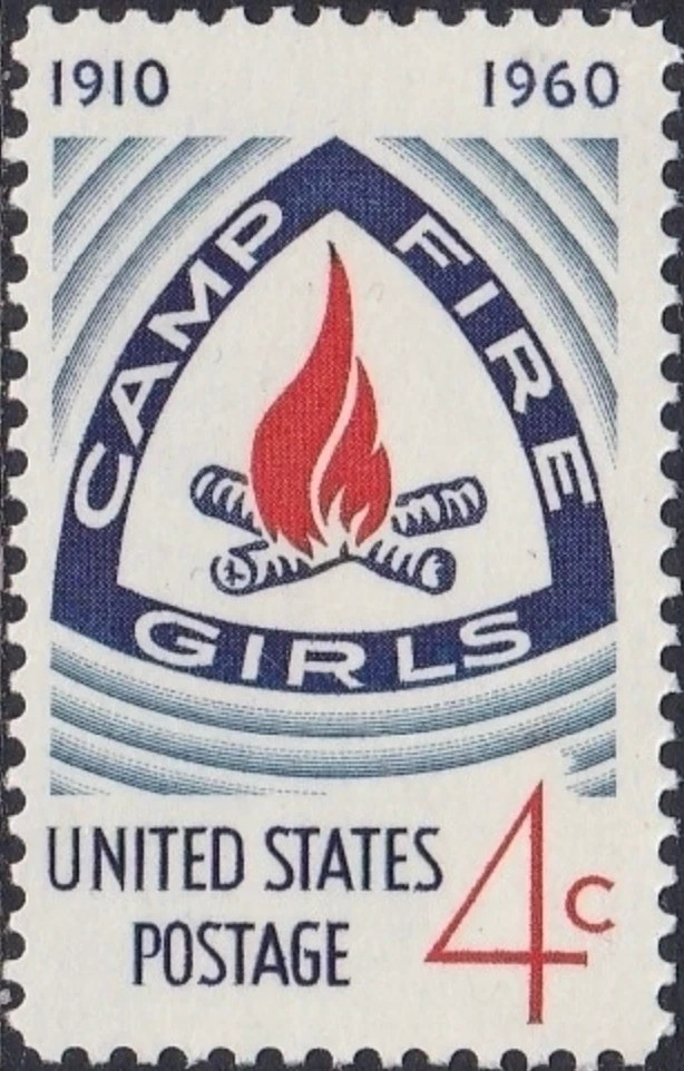 USA 1960 – GIRL SCOUTS OF AMERICA, 50th Anniversary 1910-1960 — MNH – Sc. #1167