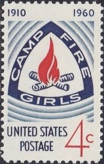 USA 1960 – GIRL SCOUTS OF AMERICA, 50th Anniversary 1910-1960 — MNH – Sc. #1167