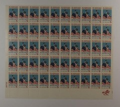 US SCOTT 1320 PANE OF 50 APPRECIATE OUR SERVICEMEN STAMPS 5 CENT FACE MNH