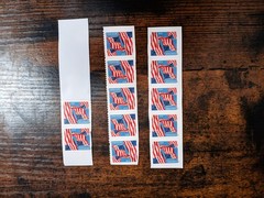 50 US Forever «Leftover» Stamps, Assorted, Mint, Unused,. Random Select