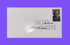 Betty White Golden Girls Forever Stamped envelope First Day Cover Mar. 27, 2025