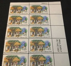 20 USPS Stamps 13 Cent – Alta Calif Issue – Farm Houses – Scott 1725