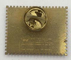 Lot of 10 Vintage USPS Metal Postage Stamp Pins : Horses, Kentucky, Derby, Etc