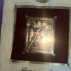 SOUTHERN MAGNOLIA FLOWERING TREES 1ST DAY ISSUE USPS 22KT GOLD STAMP RARE J-E!!!