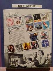 Scott # 3187 Celebrate the Century 1950’s – USPS Postage Stamps