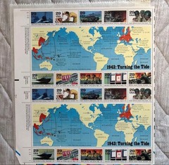 Commemorative stamp sheet set: History, Sports