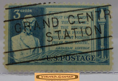 USA Postage Abraham Lincoln 3 Cents Stamp – #S42083NQ