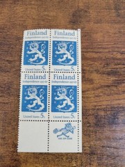 USPS Finland Independence 1917-1967 5 Cent Stamps