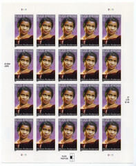 US 2005 SC 3896 37c Black Heritage, Marian Anderson, Singer – Sheet of 20 MNH