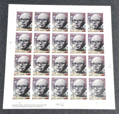 R. Buckminster Fuller, Full Sheet 20 $0.37, Scott #3870, MNH Face Value $7.40