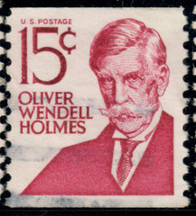 USA – 1968 – Prominent Americans – Oliver Wendell Holmes – Coil – 15¢ – #3624