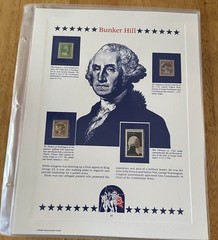 USA Stamp Series Panel Bunker Hill Postal Commemorative Society Pg 10
