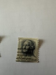 (1) – 4 Cent Lincoln (2) – 5 Cent Washington Stamps
