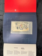 (2) 1971 and (2) 1972 USPS Postage Stamp Mini Albums with ORIGINAL STAMPS