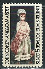 USA 1963 – John S. Copley, American Painter/Artist 1738-1815 – MNH – Sc. #1273