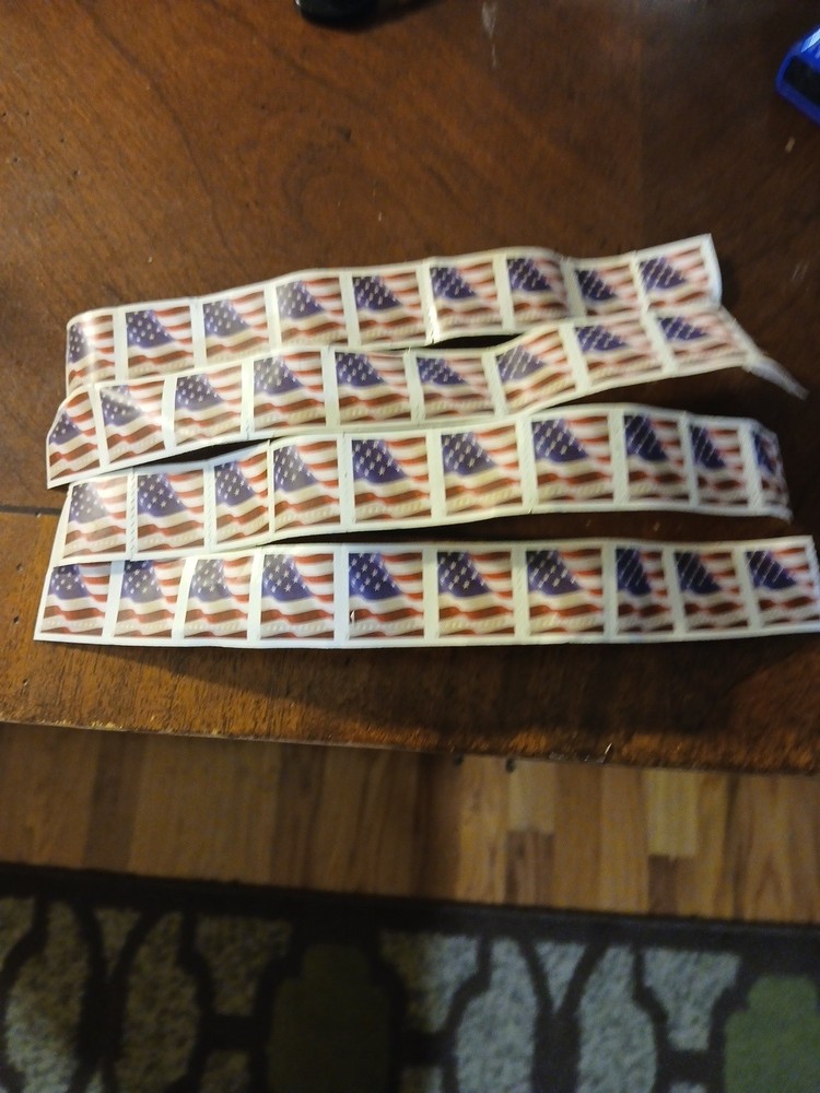 USA Forever 2017 American Flag Stamps (39) Total
