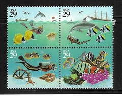 USA SC # 2866a Wonders Of The Sea . MNH