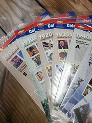 New Sealed CELEBRATE THE CENTURY 1900-1980. Complete 9 Sheet Set US USA Stamps