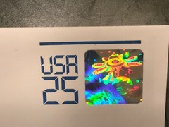 (Lot of 230) $.25 Space Station 3D Hologram Stamped Envelopes 1989 SC# U617