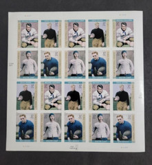 USPS Early Football Heroes 37 Cent Stamps Super Clean Sheet