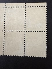US Eagle A & B Rate Stamp Plate Blocks Lot of 2 MNH Vintage